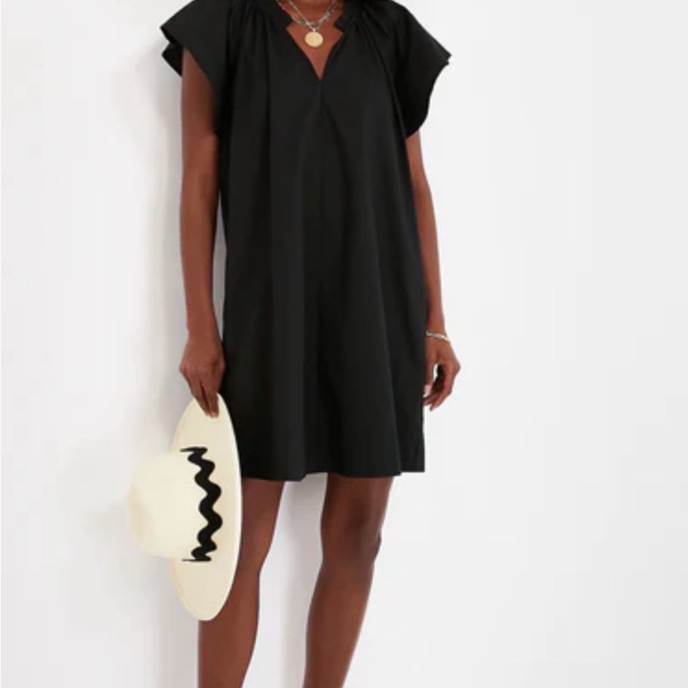 Pomander Place Black Flutter-Sleeve Mini Dreds